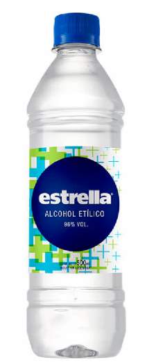 ESTRELLA ALCOHOL ETILICO 96° x500