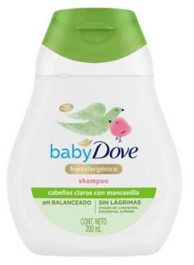 DOVEBABY SH CAB CLARO 200ML