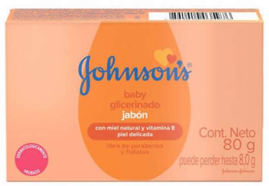 J&J JABON GLICERINA x80