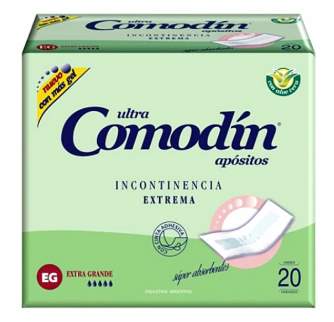 COMODIN APOSITO INCONTINENCIA XGx20