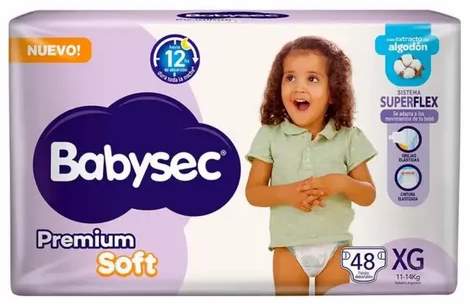 BABYSEC PREMIUM SOFT JUMBO XGx48
